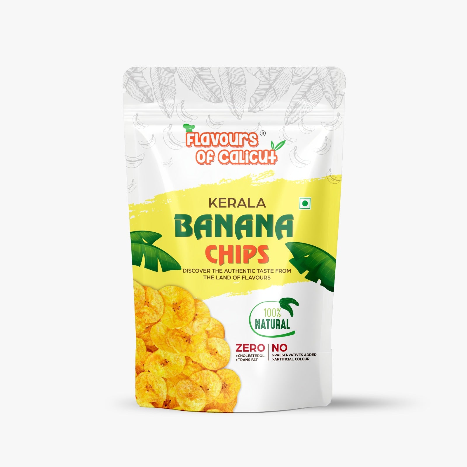 Flavours of Calicut Banana Chips Pack of 3 (150gx3)